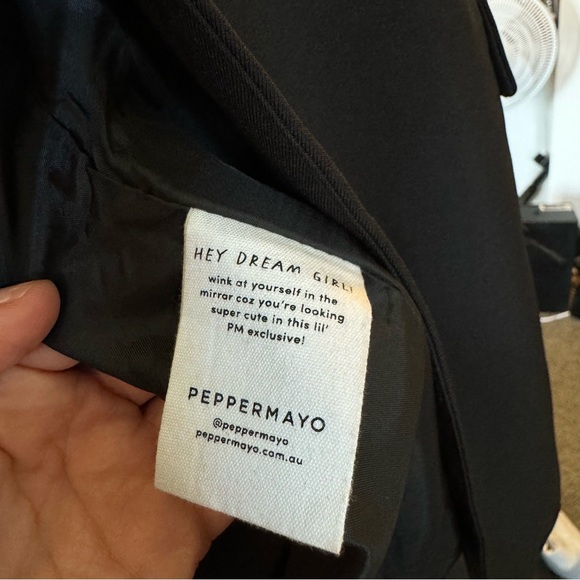 Peppermayo Shake It Off Feather Blazer - Night - Picture 5 of 11